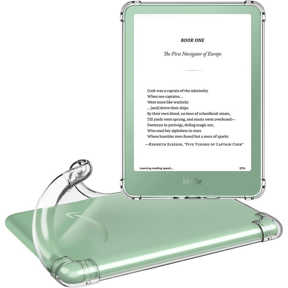 MoKo Clear TPU Case for Kindle 11 2022 Protective Cover